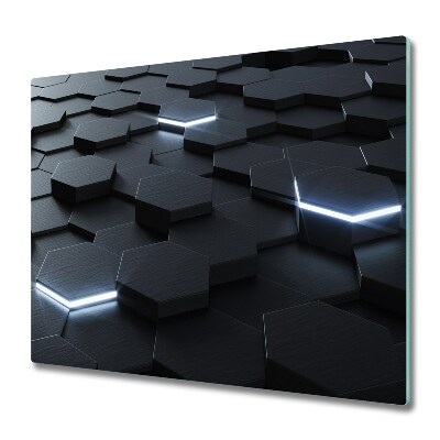 Sklenená doska na krájanie Abstrakcia