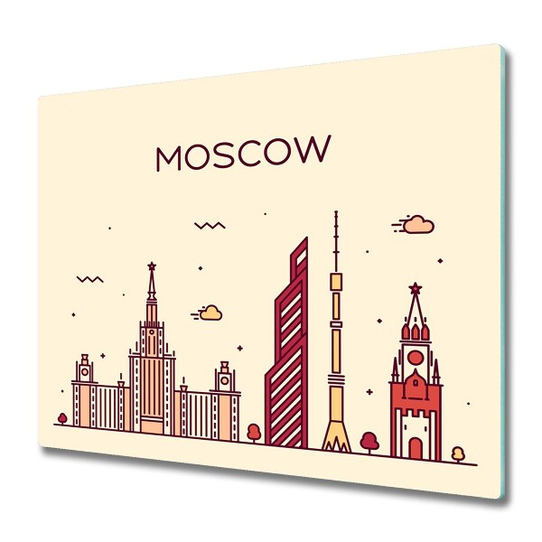 Doska na krájanie Turistická Moskva