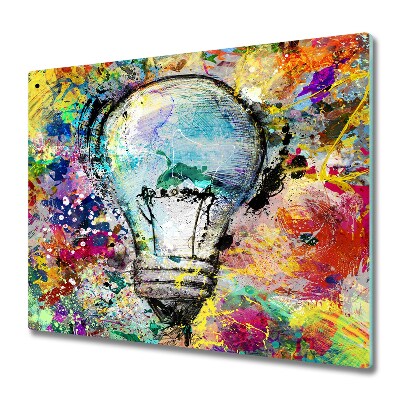 Doska na krájanie Kreslenie žiarovky