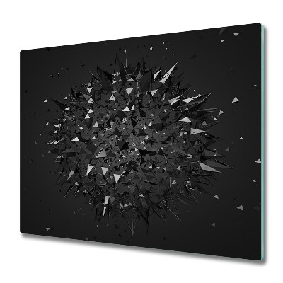 Doska na krájanie 3D abstrakcia výbuchu