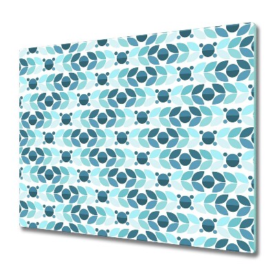 Doska na krájanie Modré a zelené vzory