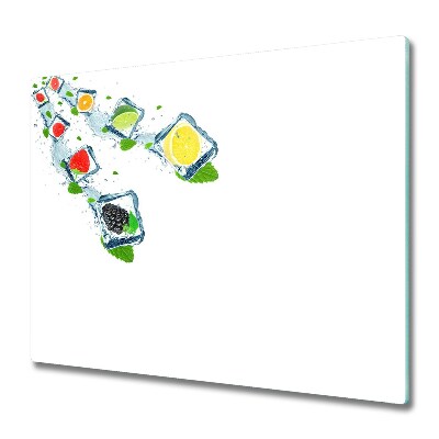 Doska na krájanie Ovocie v ľadových kockách,