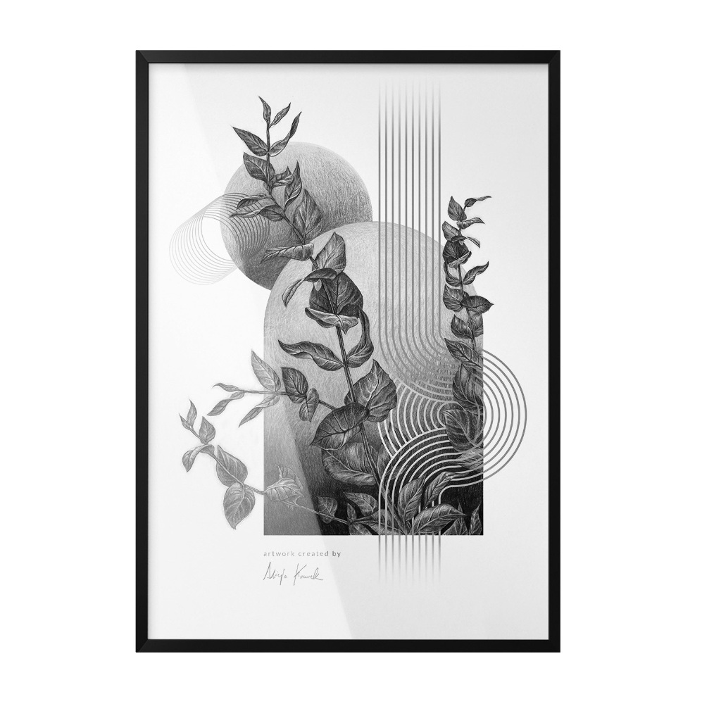 Fotorámček čierna 70x100 cm