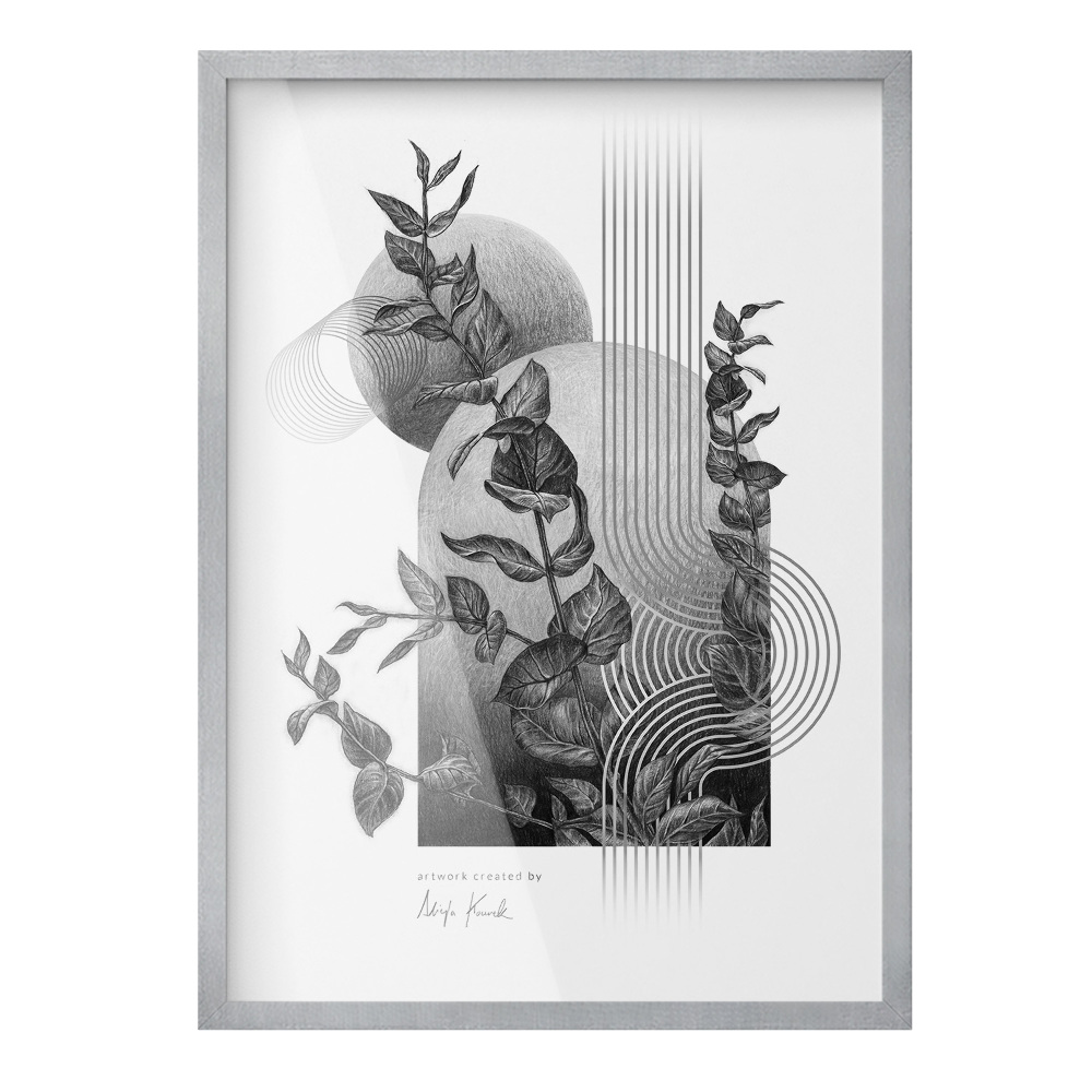 Fotorámček strieborná 50x70 cm