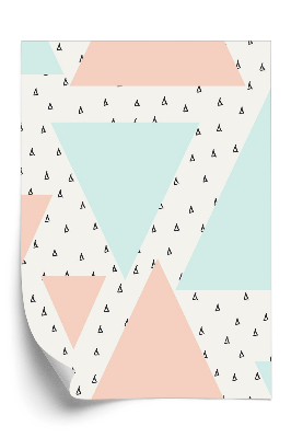 Tapeta na stenu Abstraktný geometrický vzor