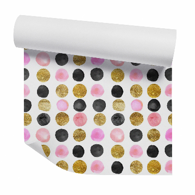 Tapeta Farebné dekoratívne bodky