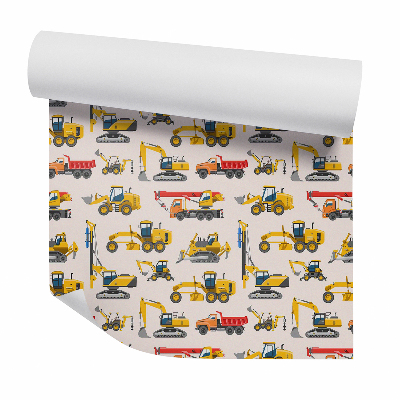 Tapeta na stenu Vozidlá stavebné stroje hračky