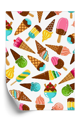Tapeta na stenu Zmrzlinové dezerty