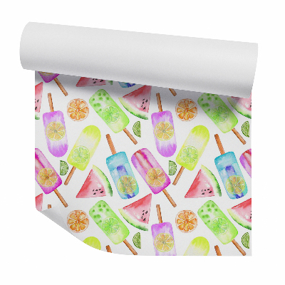 Tapeta Ovocná zmrzlina s kúskami citrusov