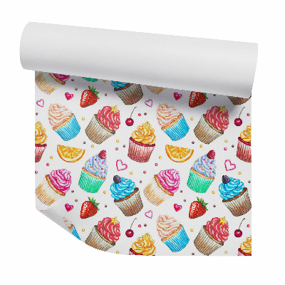 Tapeta na stenu Ovocie a koláčiky