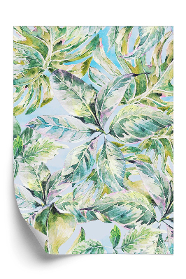 Tapeta na stenu Exotický letný vzor