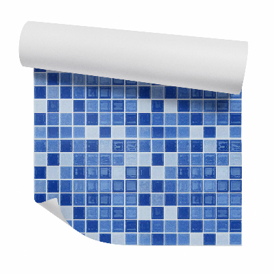 Tapeta na stenu Abstraktné modré štvorce