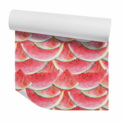 Tapeta Akvarelové kúsky melónov