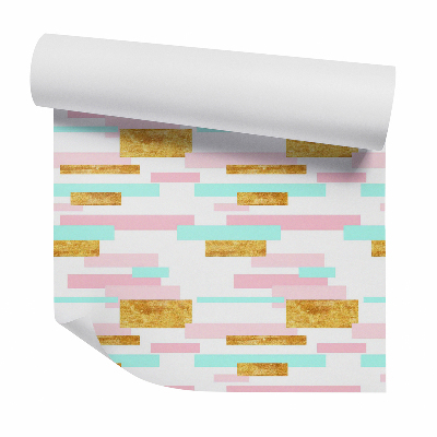 Tapeta Abstraktné farebné pastelové obdĺžniky