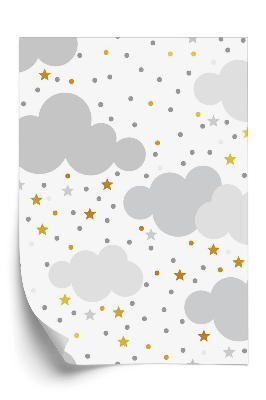 Tapeta Sivé oblaky na oblohe