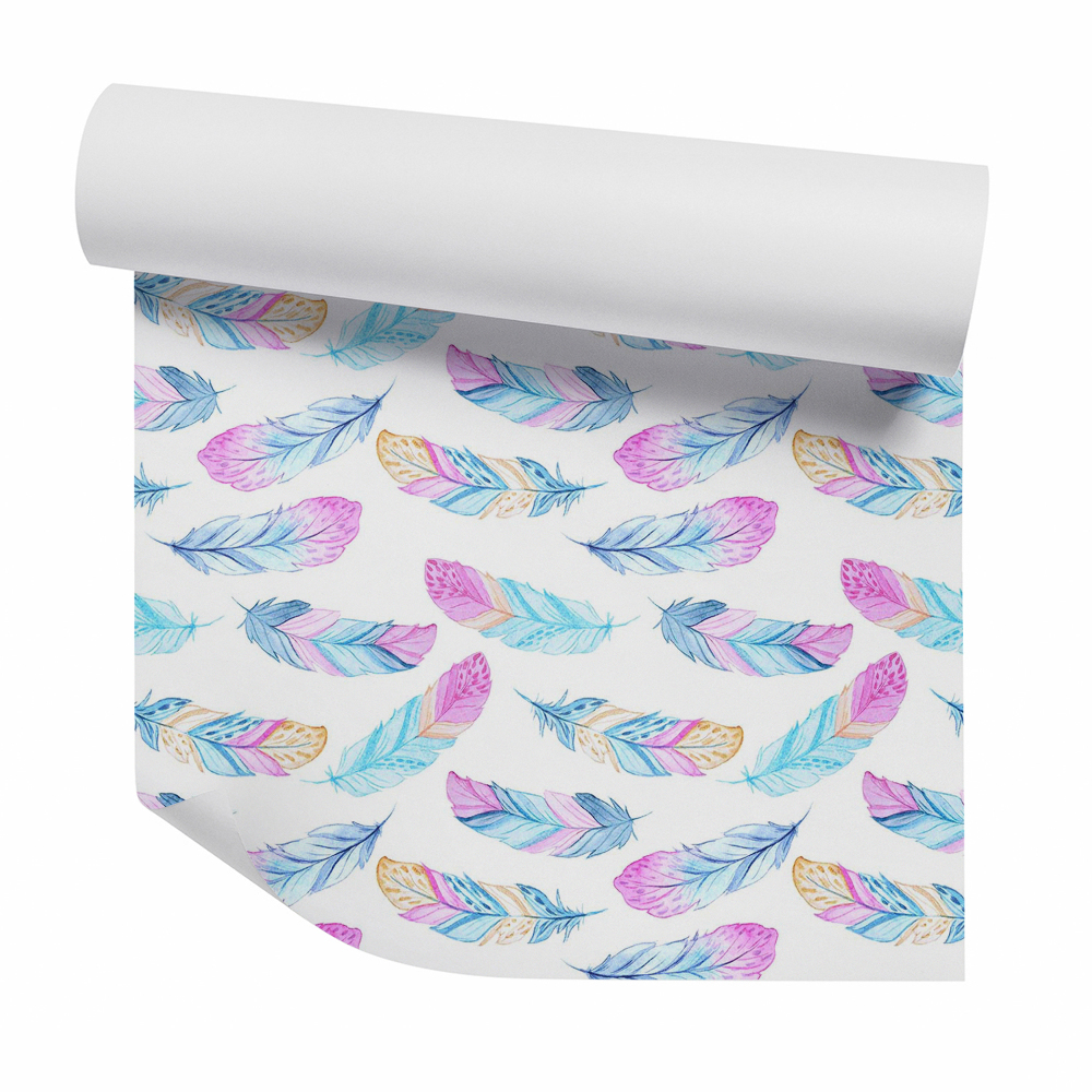 Tapeta na stenu Pastelová kresba vtáčieho peria