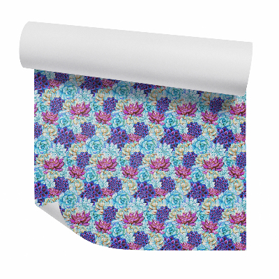 Tapeta na stenu Farebná abstrakcia kvetov