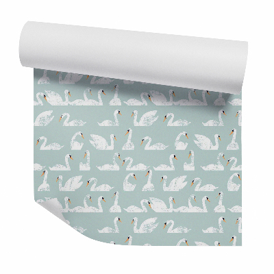 Tapeta na stenu Rodina labutí