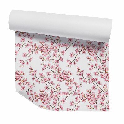 Tapeta Rozkvitnuté kvety na konároch