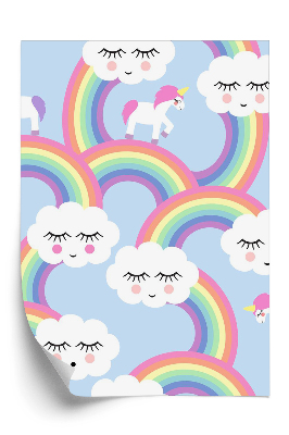 Tapeta Usmievajúce sa oblaky