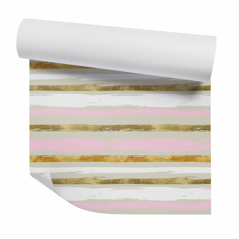 Tapeta na stenu Vodorovné pruhy v pastelových farbách