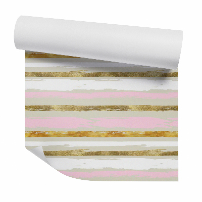 Tapeta na stenu Vodorovné pruhy v pastelových farbách