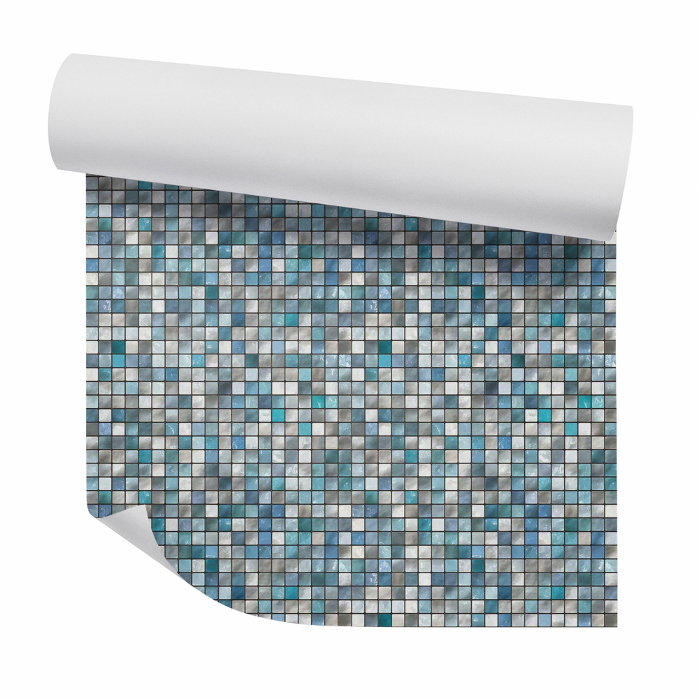 Tapeta Modré bezšvové keramické dlaždice