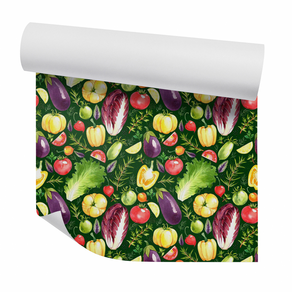 Tapeta na stenu Abstraktná farebná zelenina