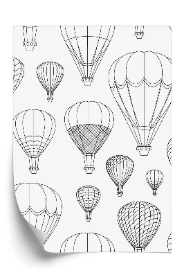 Tapeta Súbor leteckých balónov