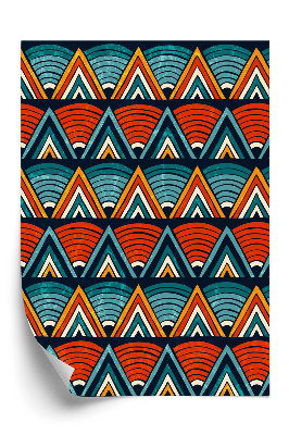 Tapeta na stenu Ornament v živých farbách