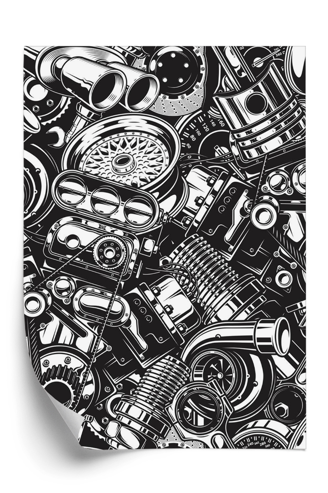 Tapeta na stenu Časti auta