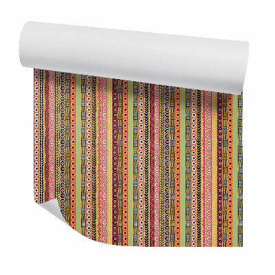 Tapeta na stenu Dekoratívne vertikálne farebné vzory