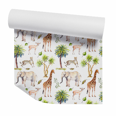 Tapeta na stenu Africké palmové zvieratá