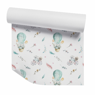 Tapeta Zajace dekoratívna abstrakcia