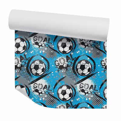 Tapeta na stenu Futbalová bránka farebná