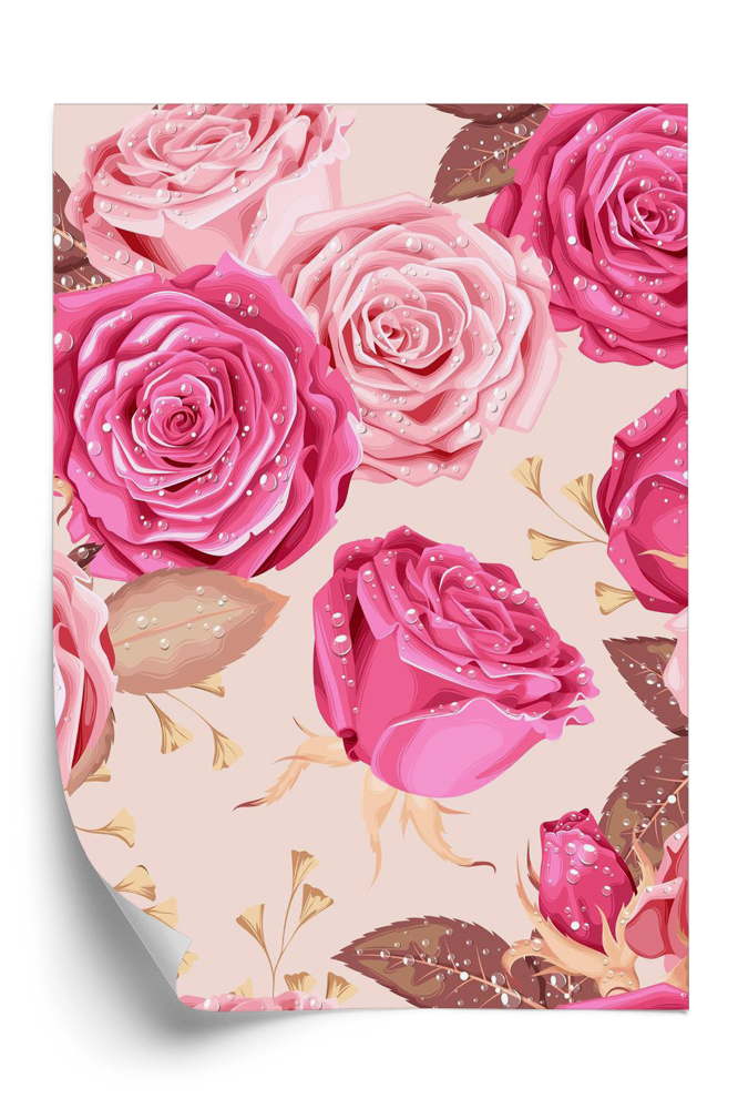 Tapeta na stenu Krásne ruže