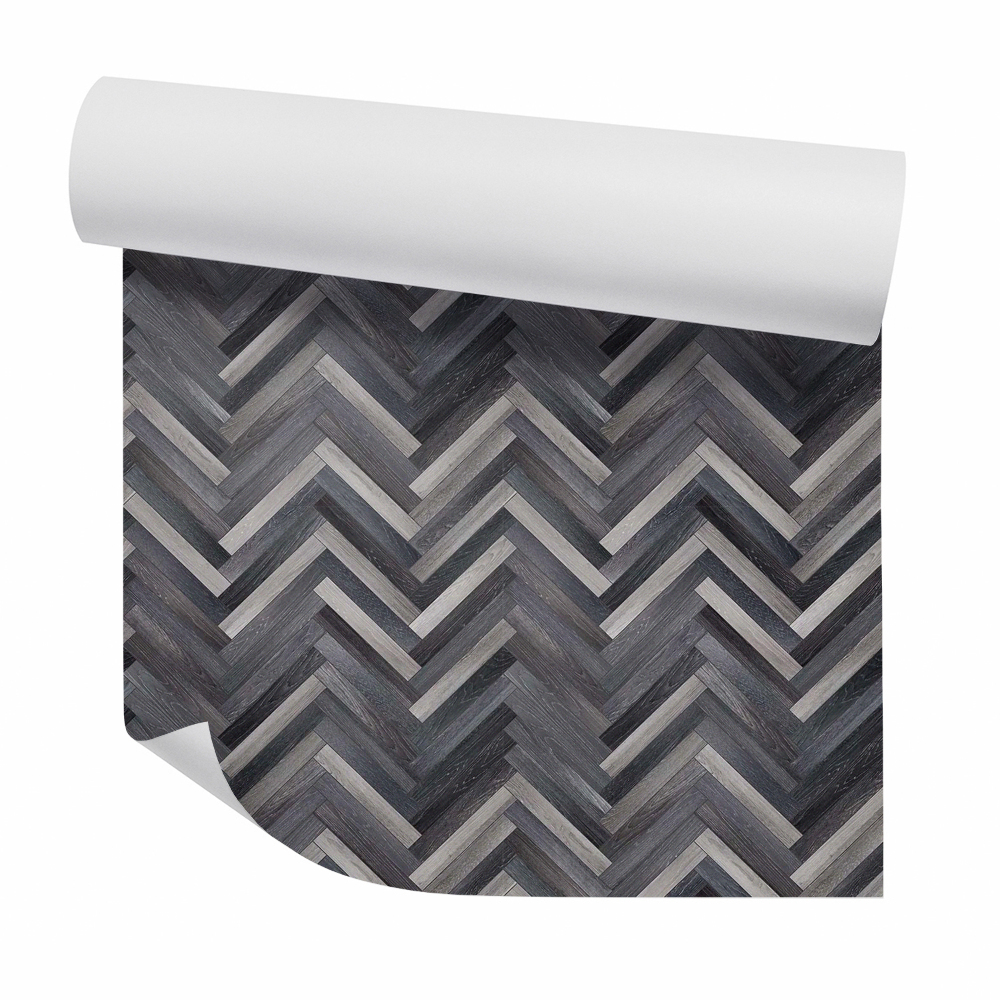 Tapeta Sivé dekoratívne drevené panely