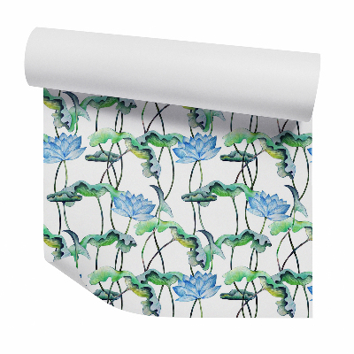 Tapeta Zimolez a kvety ľalií