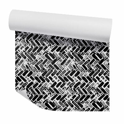 Tapeta Dekoratívne čierne figúrky