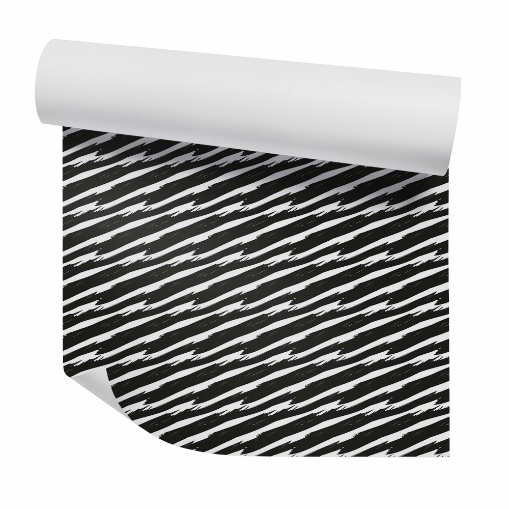Tapeta Čiernobiela dekoratívna zebra abstrakcia