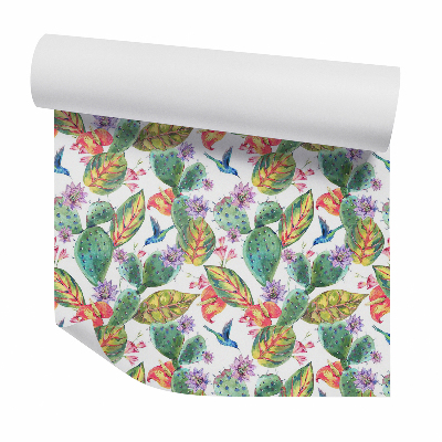 Tapeta Kvitnúce kvety kaktusov