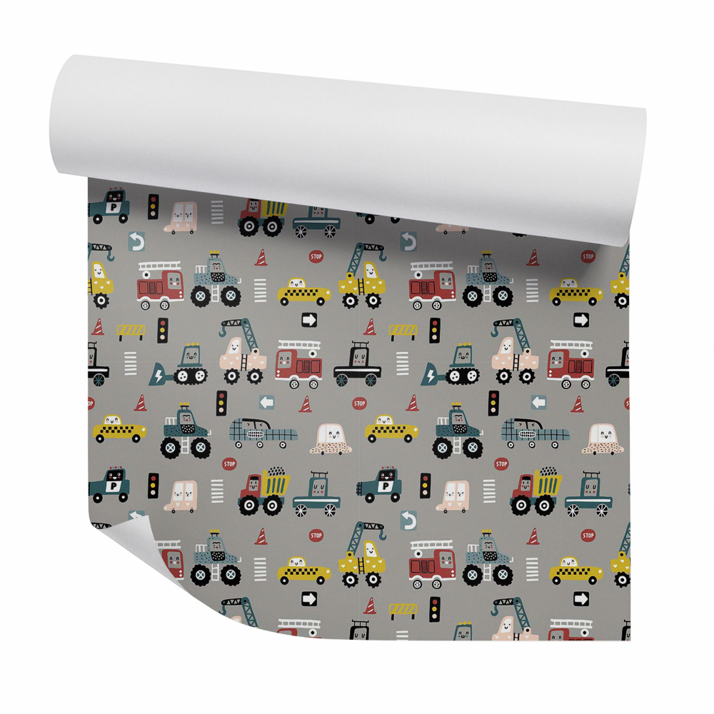 Tapeta na stenu Zábavné vozidlá tmavé znaky