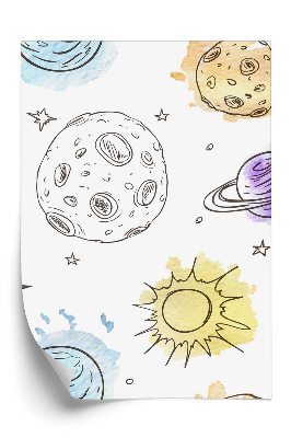 Tapeta na stenu Planéty a hviezdy