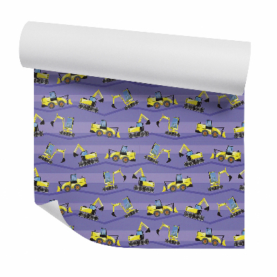 Tapeta na stenu Stroje bagre buldozéry