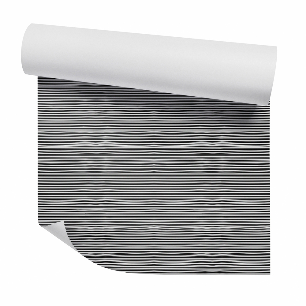 Tapeta na stenu Hustý horizontálny čierny vzor