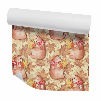 Tapeta Jesenné listy javora medvedieho