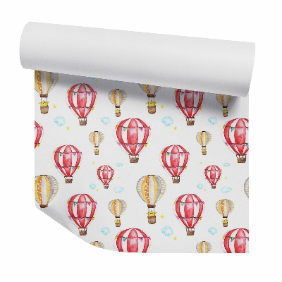 Tapeta Lietajúce teplovzdušné balóny