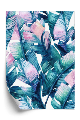 Tapeta na stenu Banánové listy