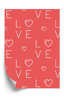 Tapeta na stenu Láska vzor láska