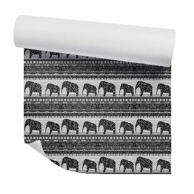 Tapeta na stenu Dekoratívna maľba slona